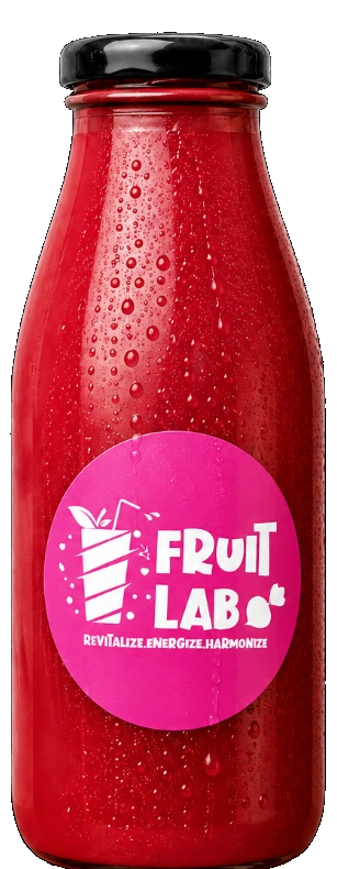 Fruit Lab Red Bottle